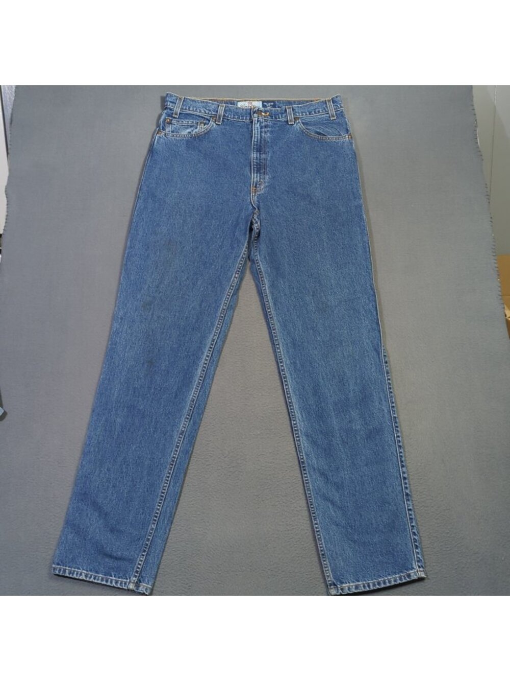Levi's VTG Jeans Men's 38x36 Fits 36x36 Blue 540 Relaxed Fit Brown Tab - Picture 2 of 15